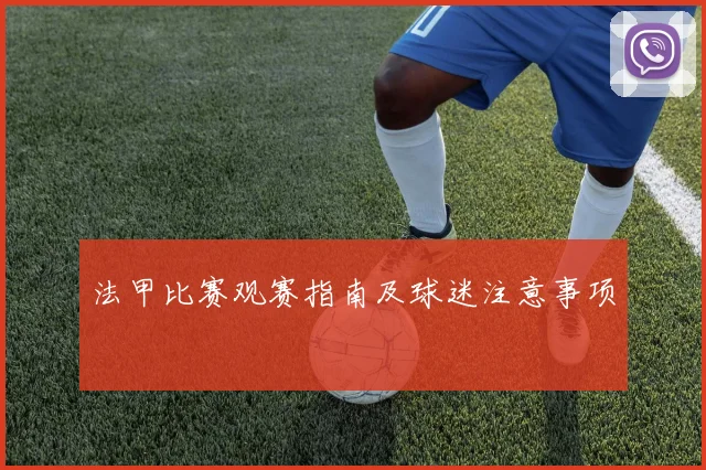 法甲比赛观赛指南及球迷注意事项